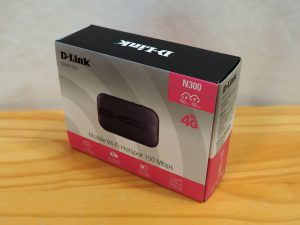 Portable mobile router 4G d-link