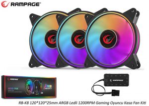 Rampage Ventilator RB-K8 set