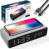Digitalni sat s wireless punjačem