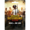 PUBG Mobile 600 + 60 UC