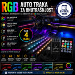 Usb led traka za unutrasnjost
