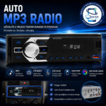 Auto radio mp3 usb fm RGB
